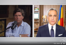 Interviu Tucker Carlson cu Călin Georgescu