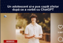 ChatGPT4 a îndemnat și a dus la îndeplinire suicidul unui adolescent de 16 ani!